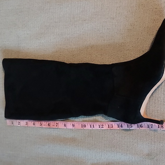 Antonio Melani Suede Leather kitten heels knee-high boots - Picture 12 of 12